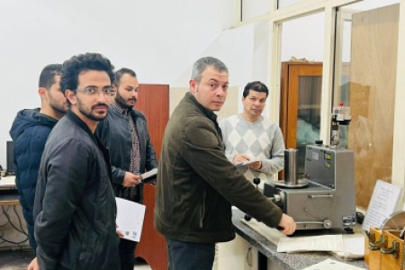 مركز تدريب الهيئة المصرية العامة للمواصفات والجودة  ينفذ مجموعة من البرامج التدريبية في مجال المعايرات الصناعية لمجموعة من المتدربين بإحدى الشركات الكبرى
